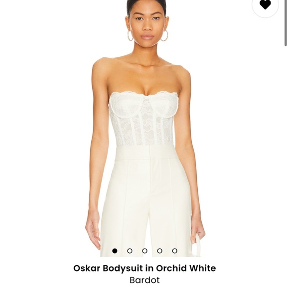 Oskar Bodysuit in Orchid White
Bardot - Picture 2 of 5